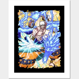 ENEL ANIME MERCHANDISE Posters and Art
